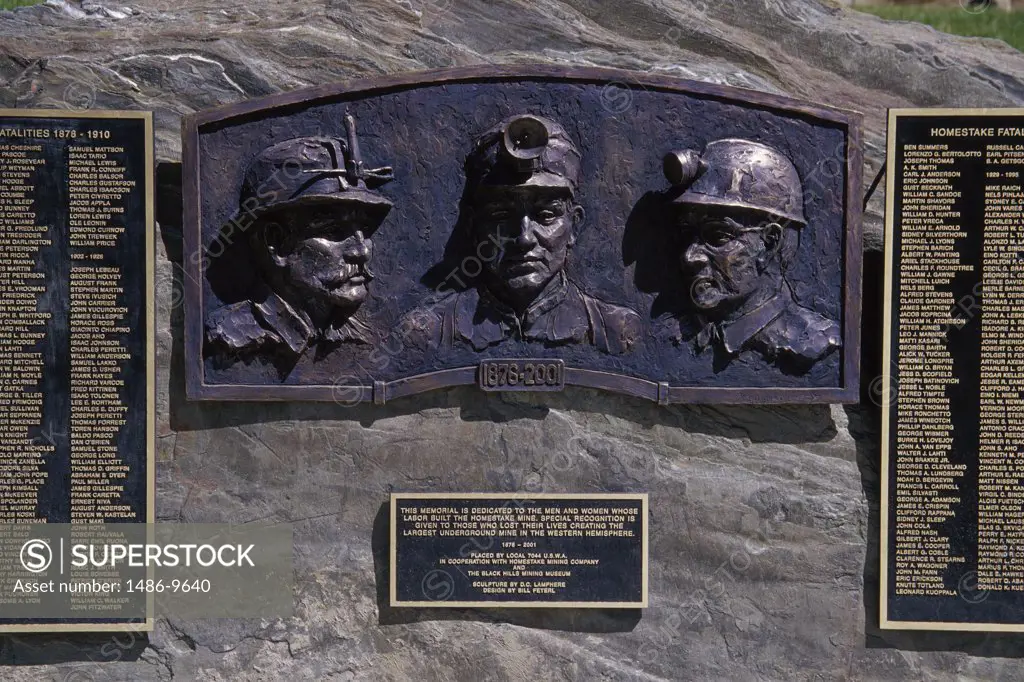 Miners Memorial Lead South Dakota USA