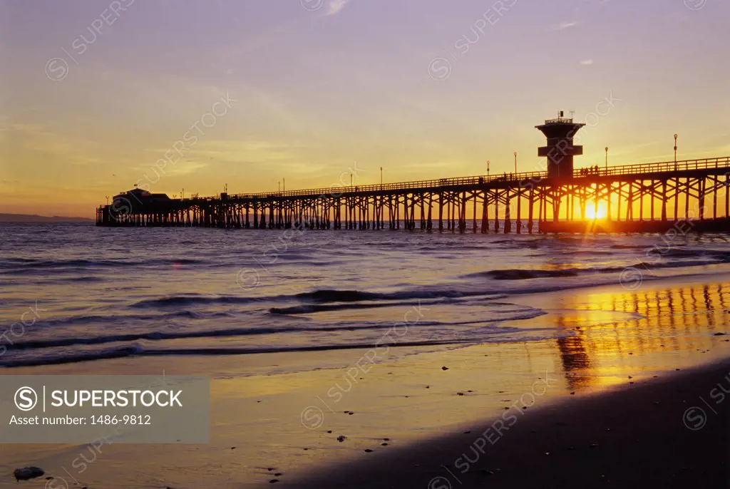 Seal Beach Pier California USA