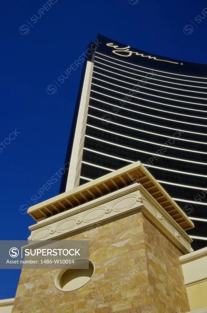 Low angle view of a resort, Wynn Las Vegas, Las Vegas, Nevada, USA