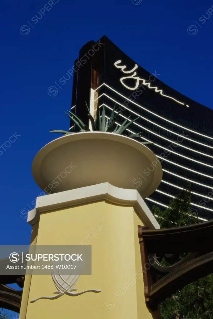 Low angle view of a resort, Wynn Las Vegas, Las Vegas, Nevada, USA