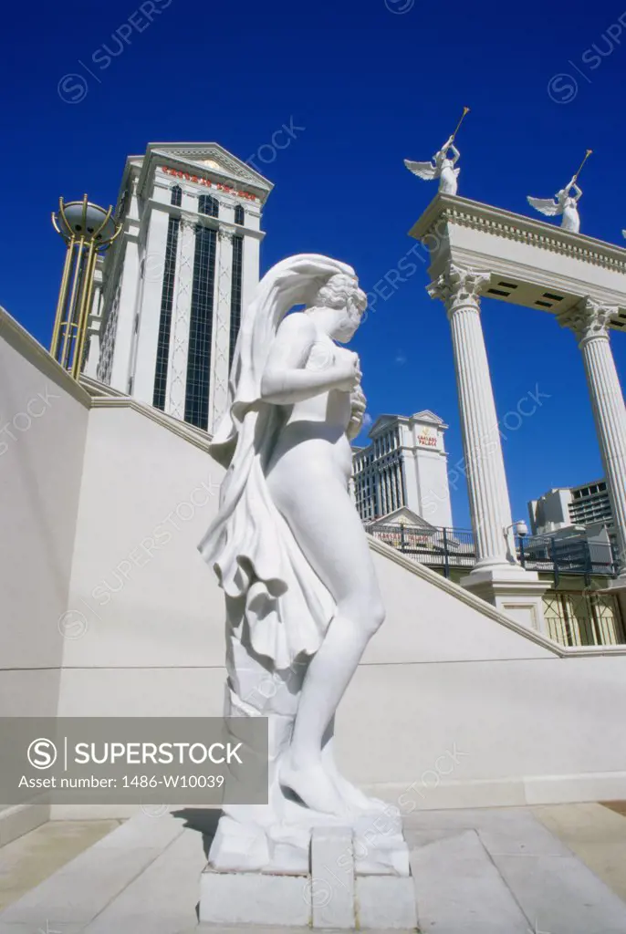 Low angle view of a statue, Caesars Palace Hotel and Casino, Las Vegas, Nevada, USA
