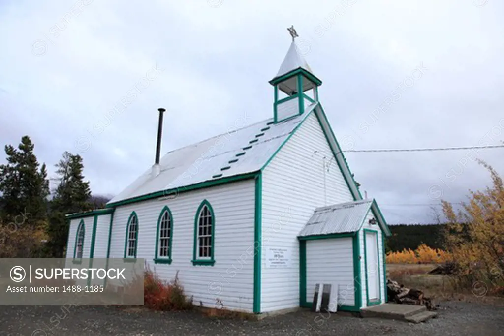 Canada, Yukon, Carcross, St Saviour's Church