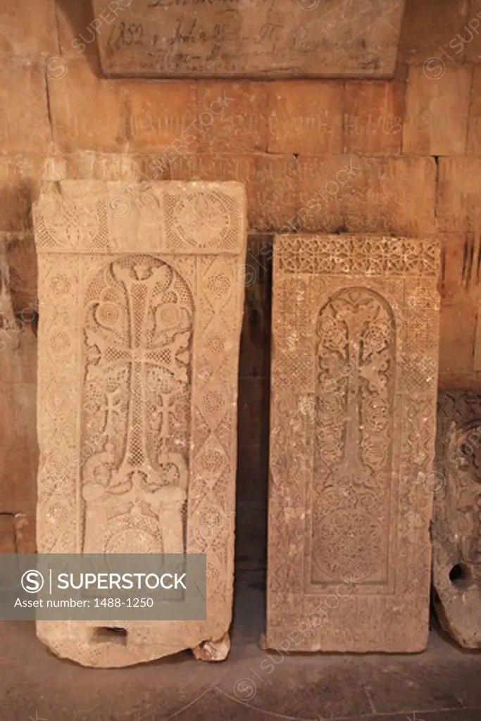Armenia, Stone Crosses Inside Noravank Church