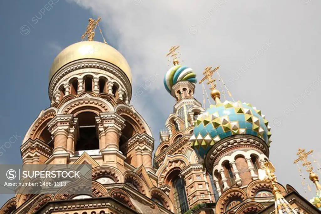Russia, St. Petersburg, Church of Saviour on Spilled blood