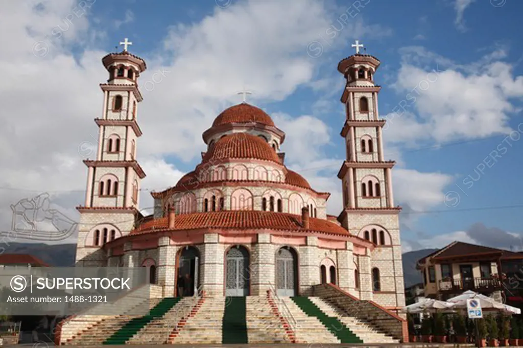 Albania, Korca, Modern Cathedral