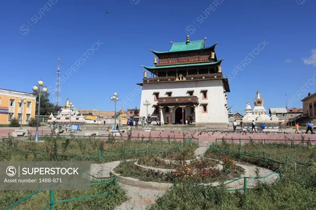 Gandantegchinlen Monastery, Ulaanbaatar, Mongolia