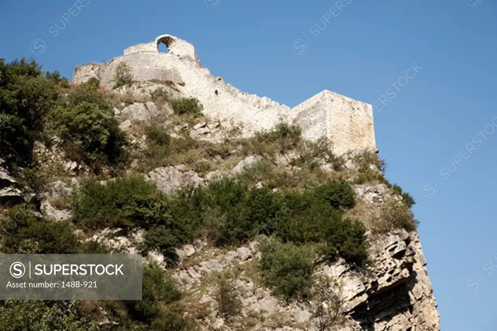Fortress on a hill, Berat, Albania