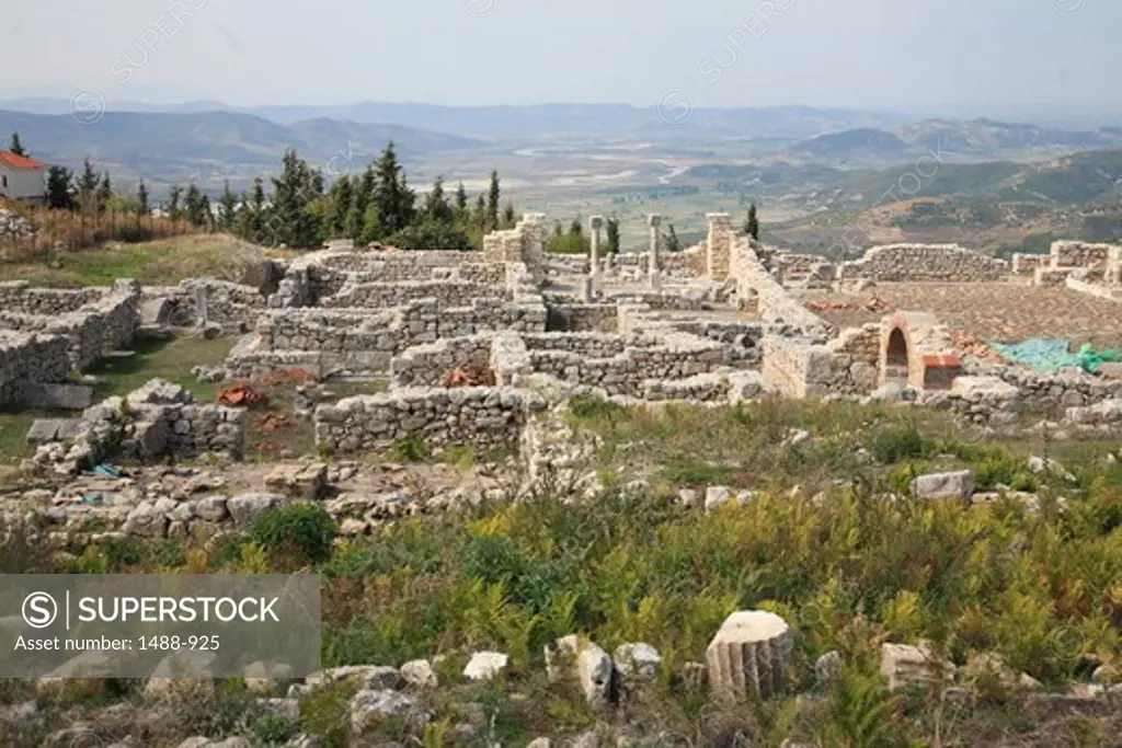 Ruins of an ancient Greek city, Byllis, Illyria, Albania