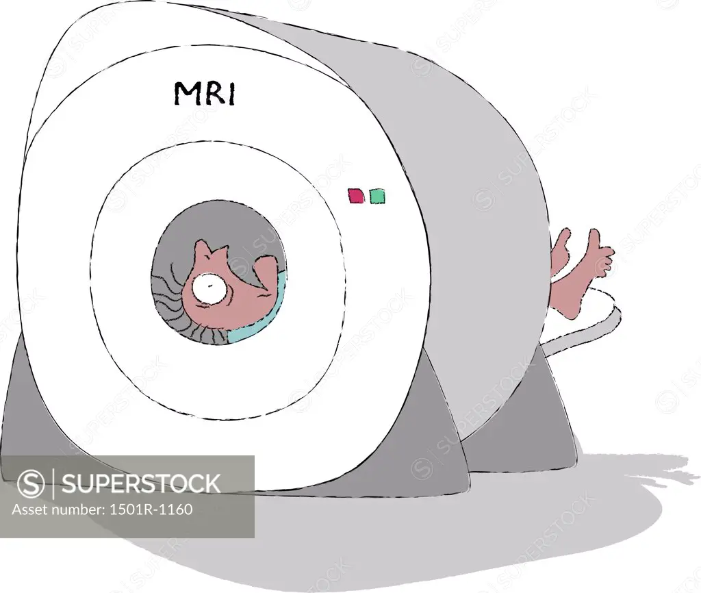 MRI terror, illustration