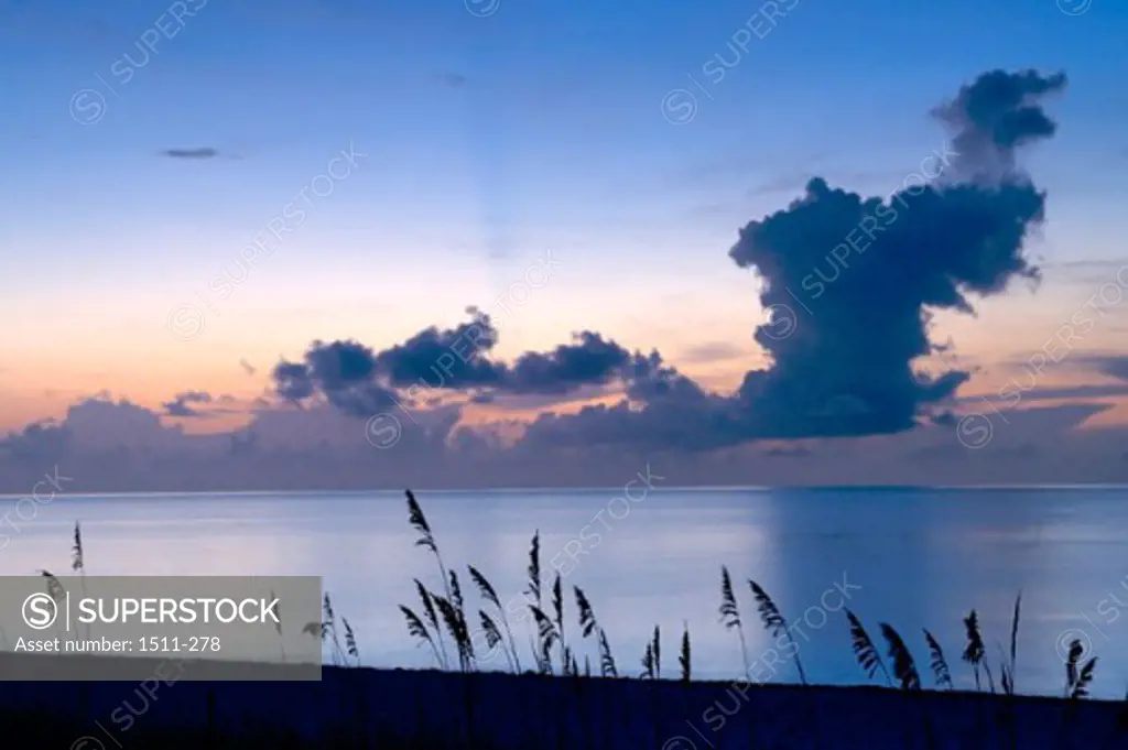 Clouds over the Atlantic Ocean, Red Reef Park, Boca Raton, Florida, USA