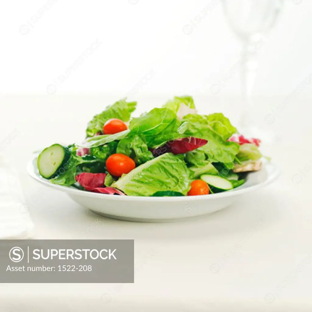 Close-up of salad on a plate