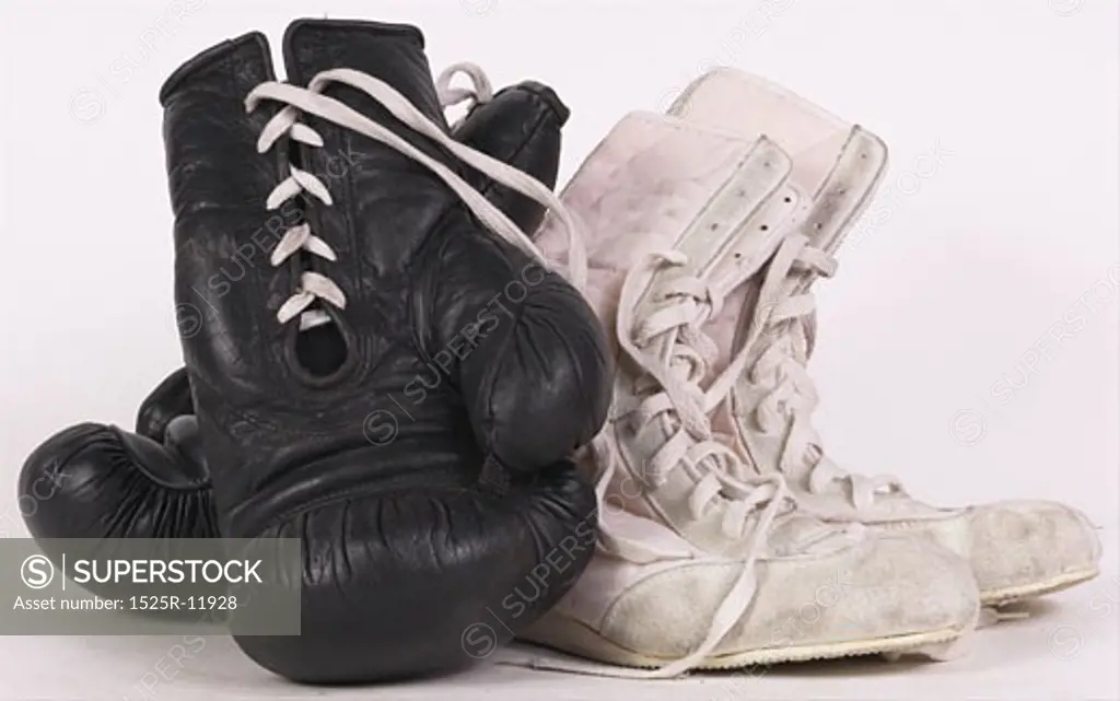 Boxing gloves and boots 1