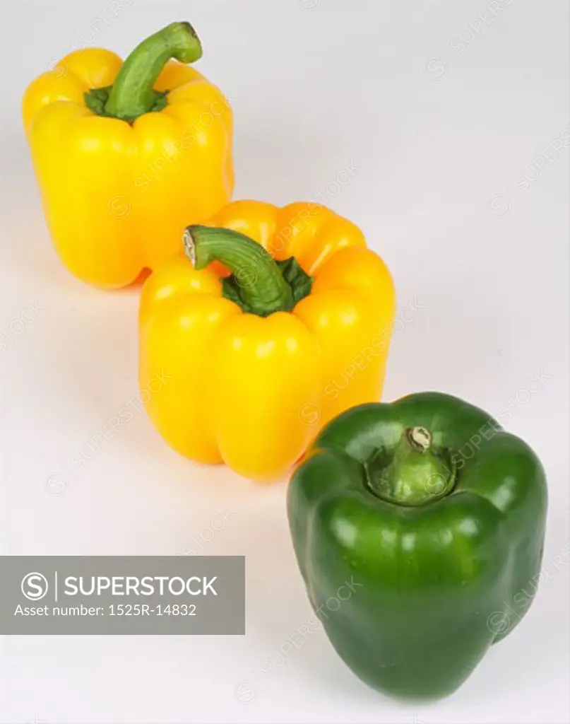 peppers in a row 