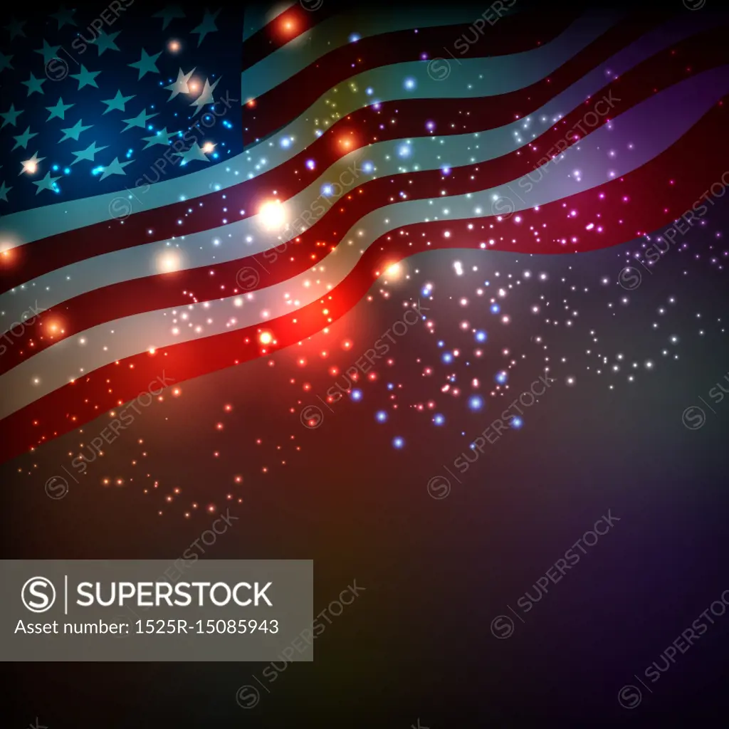 Abstract background for 4th of July. Abstract background for 4th of July Independense Day