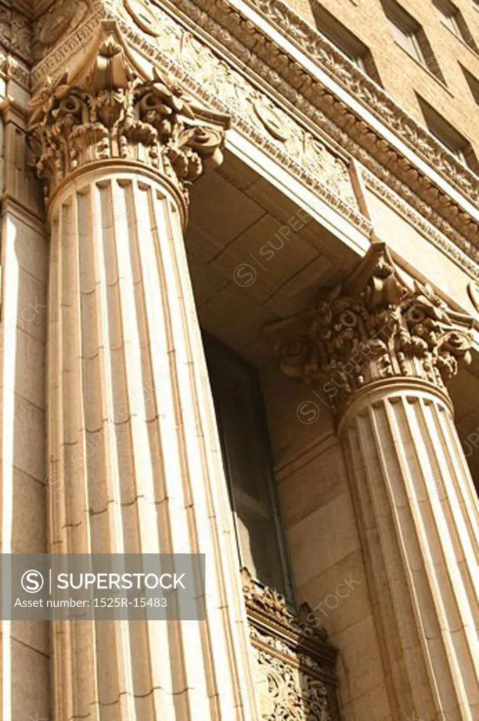 Carved columns 
