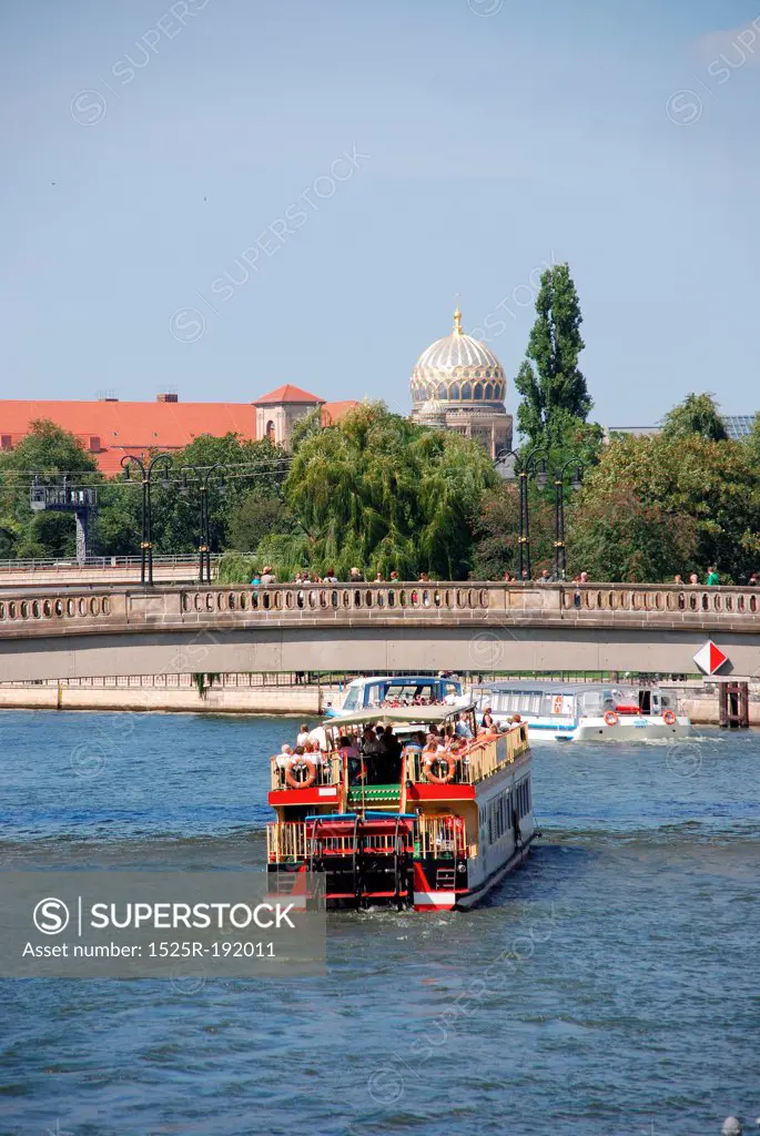 Tourist boat, Berlin