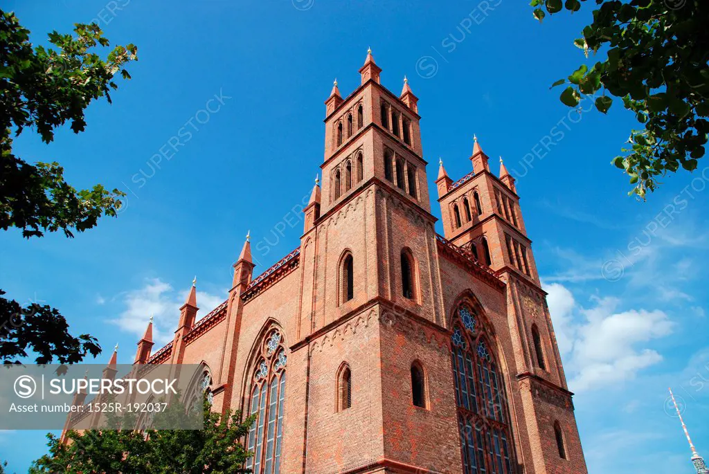 Red brick church, Berlin