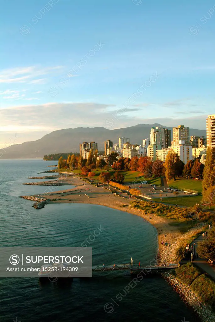 Sunset Beach, Vancouver Canada.