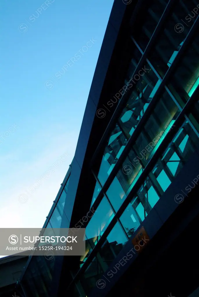Skywalk glass building, Calgary Canada.