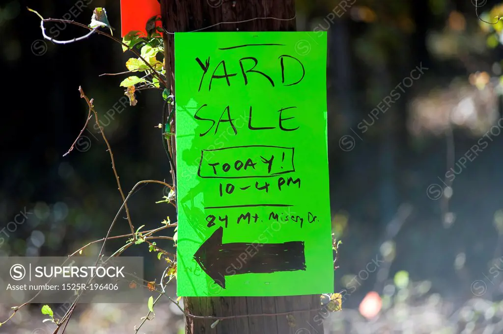 Yard Sale, The Hamptons, New York