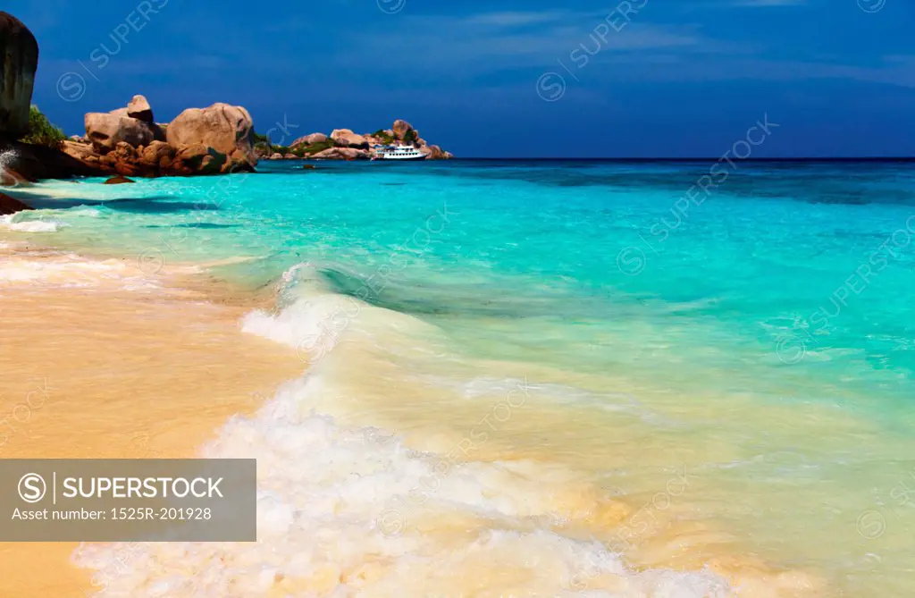 Tropical beach, Similan Islands, Andaman Sea,Thailand