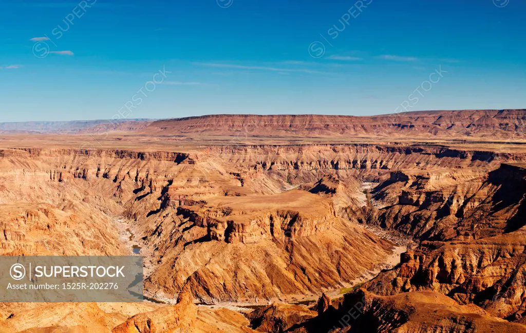 Fish River canyon the second largest canyon in the world, South Namibia