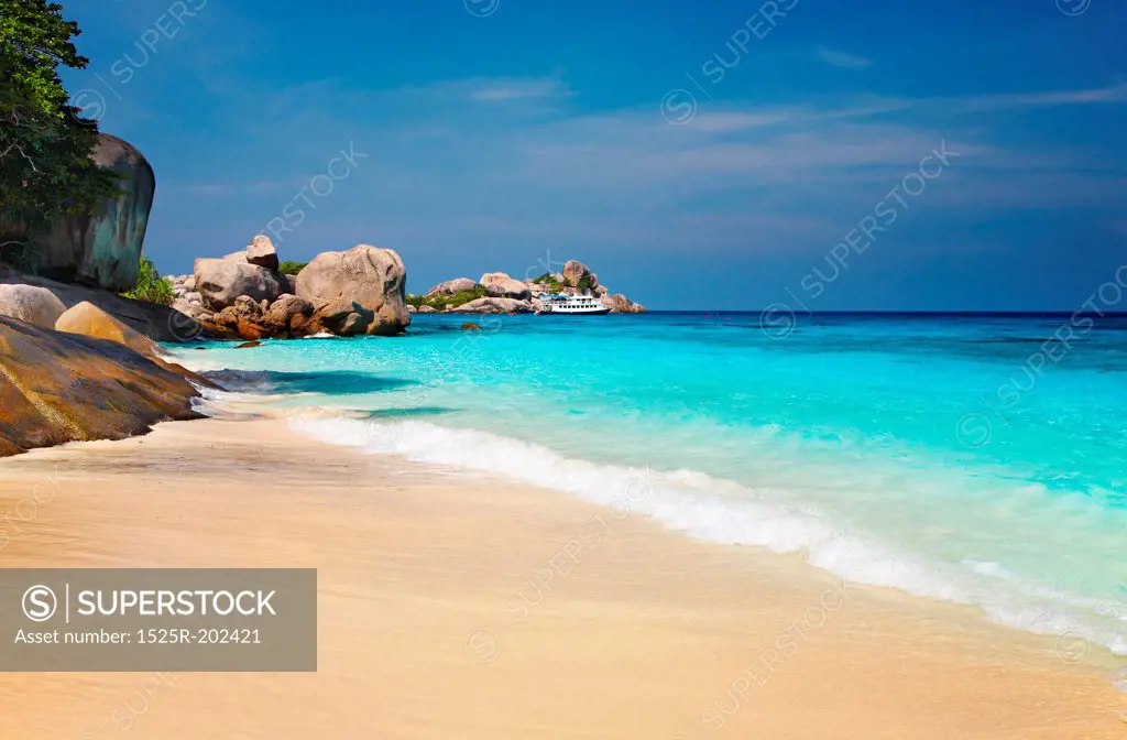 Tropical beach, Similan Islands, Andaman Sea,Thailand