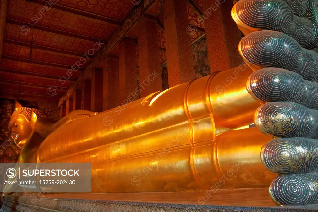 Reclining Buddha, Wat Po, Thailand