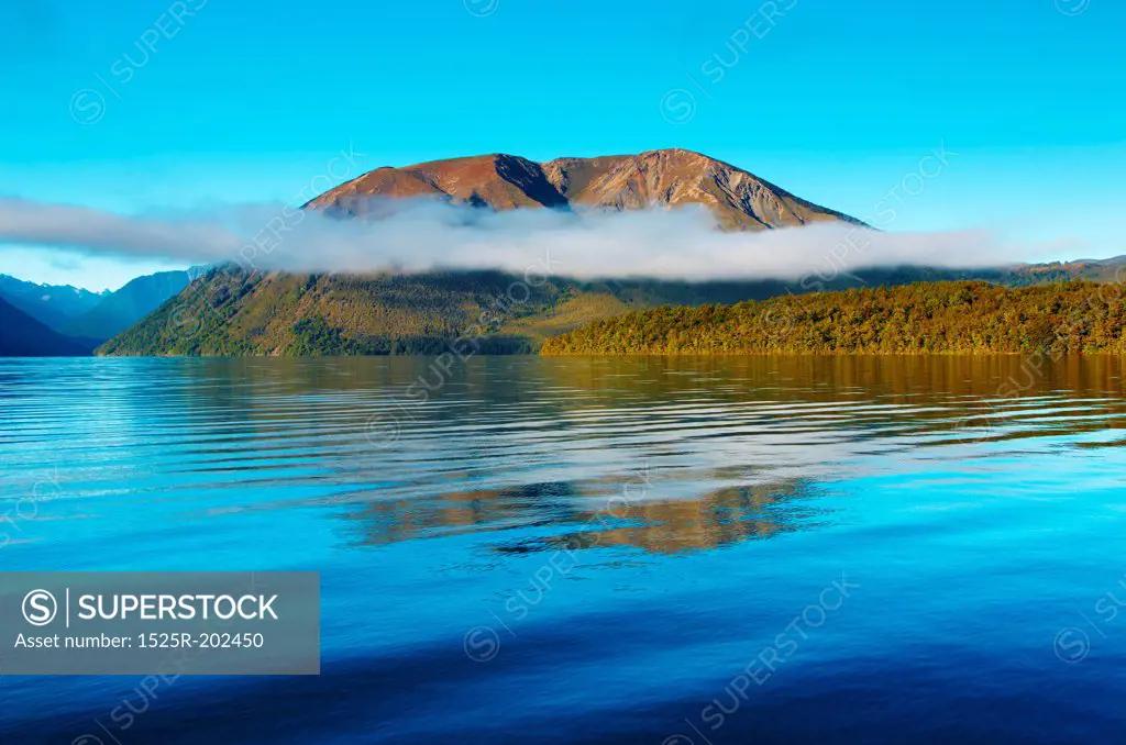 Beautiful lake, Nelson national park, New Zealand