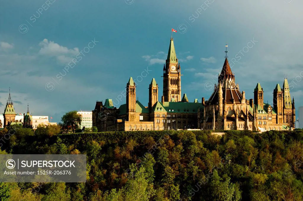 Canadian Cities, Parliament Buildings, Ottawa Ontario Canada.