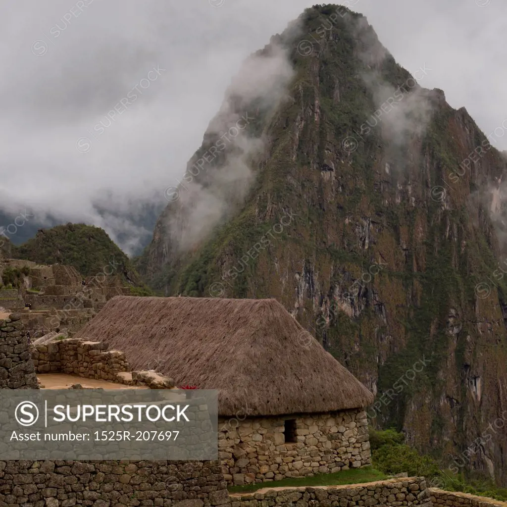 Ruins of The Lost City of The Incas, Machu Picchu, Cusco Region, Peru