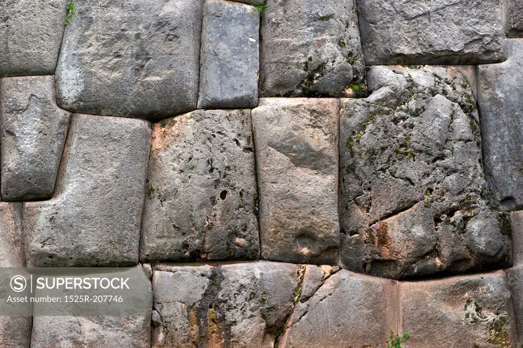 Stone wall, Sacsayhuaman, Cuzco, Peru