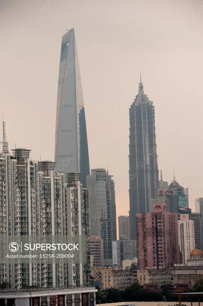 Jin Mao Tower, Lujiazui, Pudong, Shanghai, China