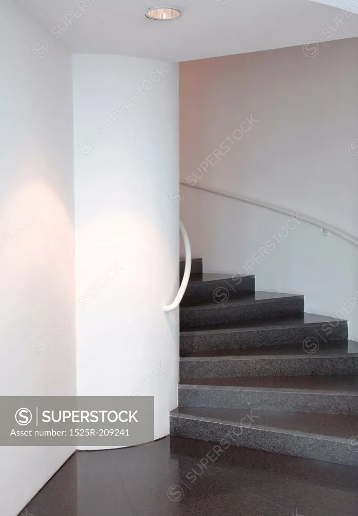 modern spiral staircase photo