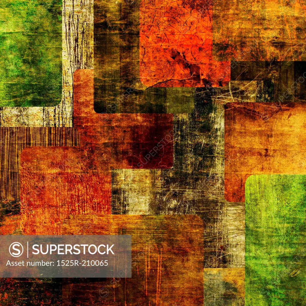 art abstract  grunge squares background