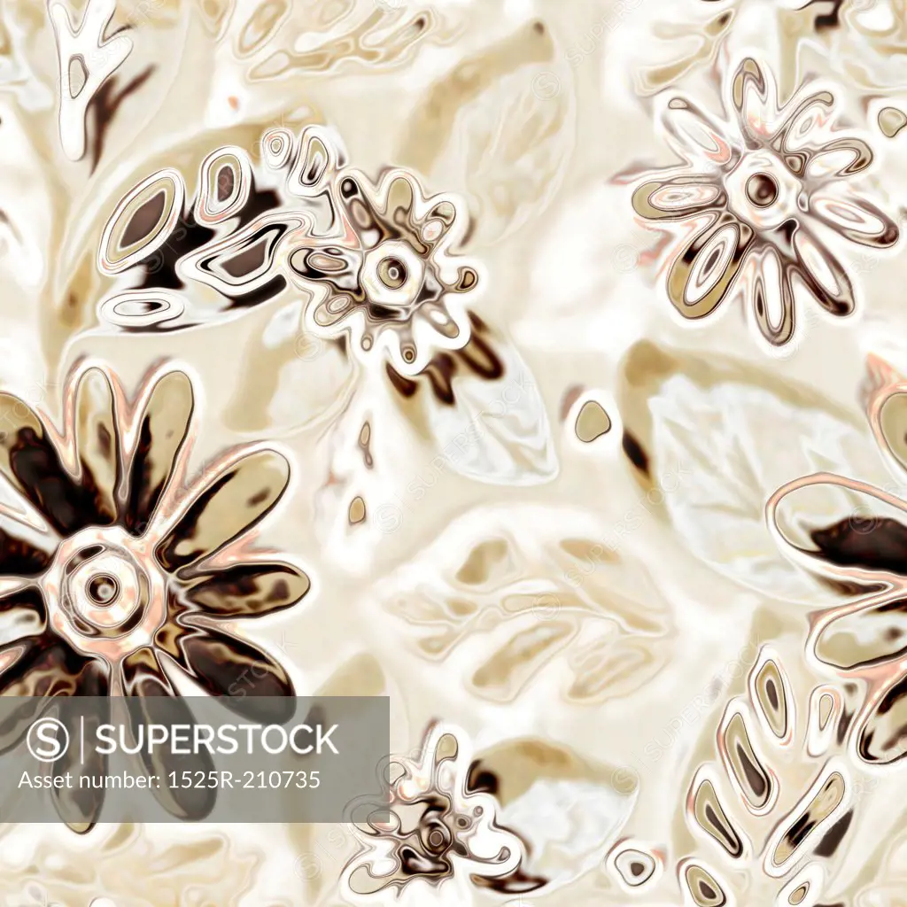 art vintage floral pattern background