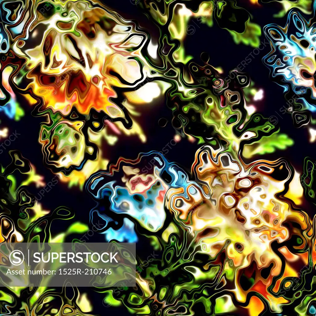 art vintage floral pattern background
