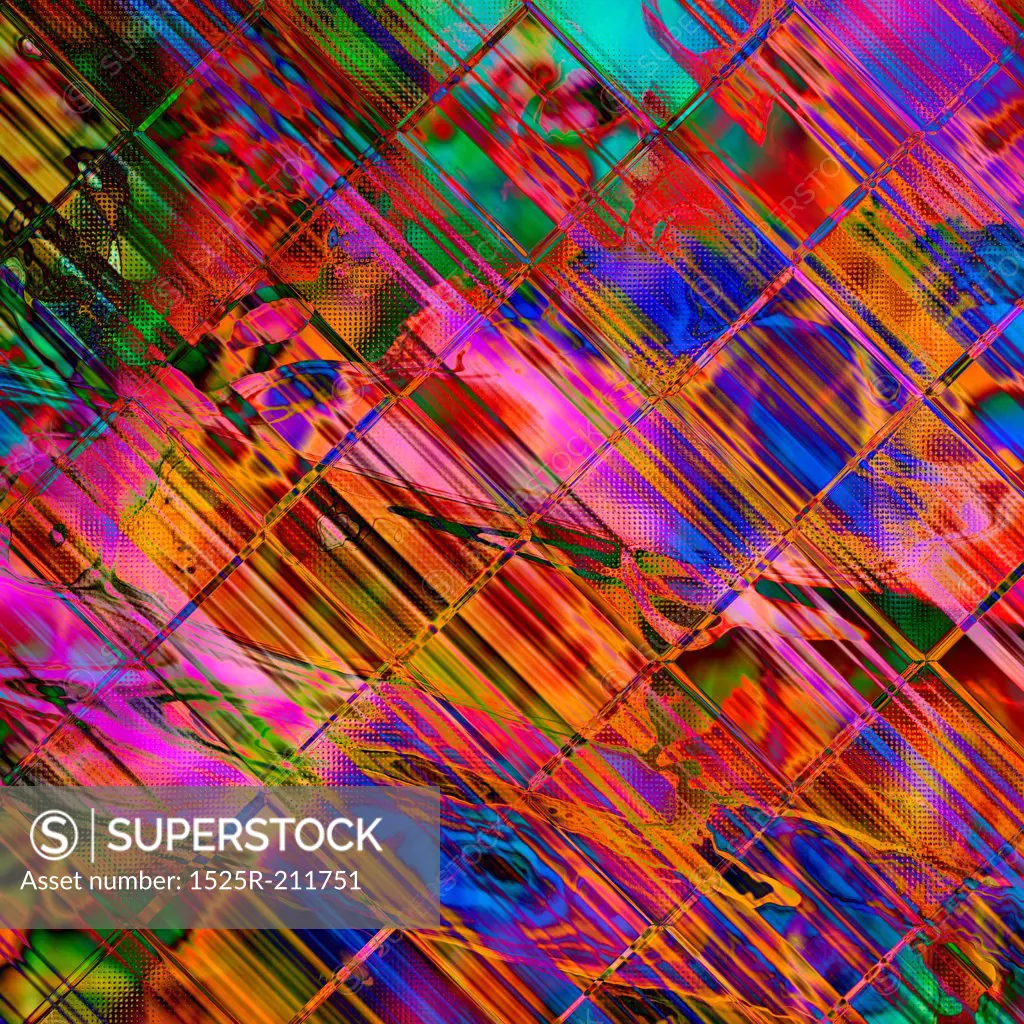 art abstract rainbow lines background