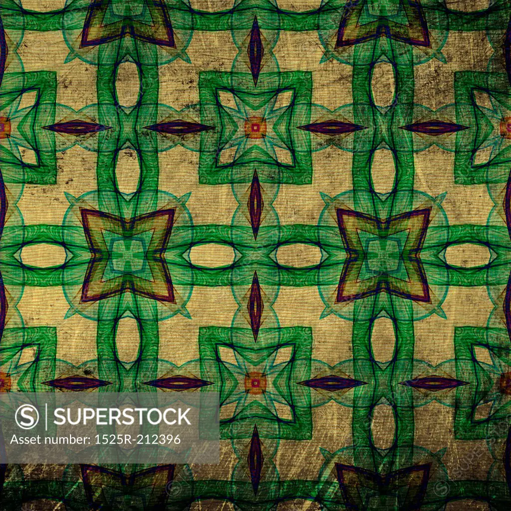 art vintage geometric ornamental pattern