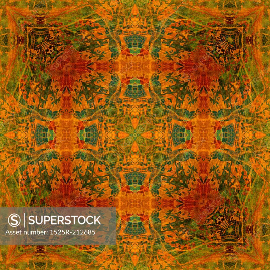 art colorful ornamental vintage pattern