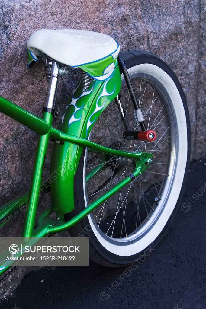 Green bike