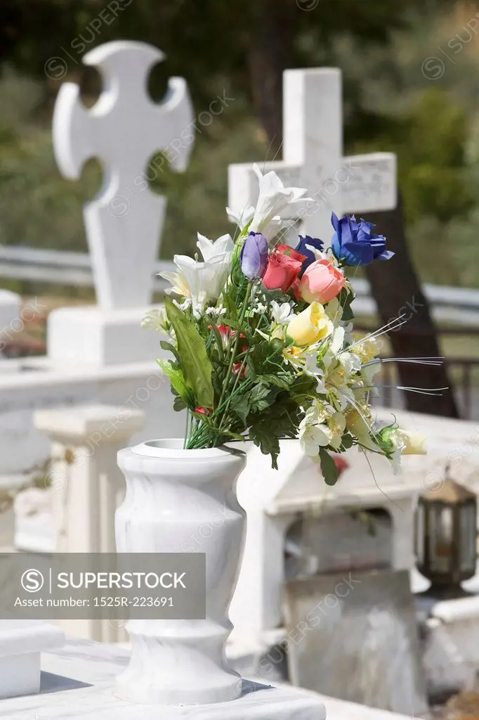 Cemetery flowers