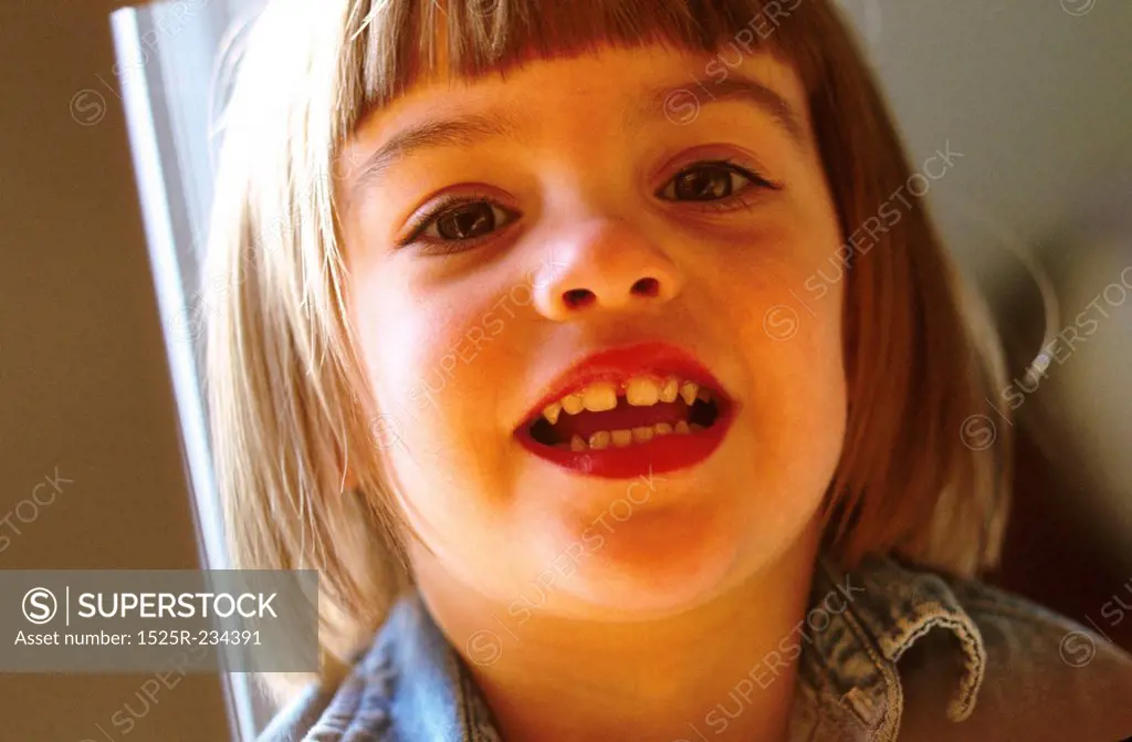 Little Girl with Little Teeth