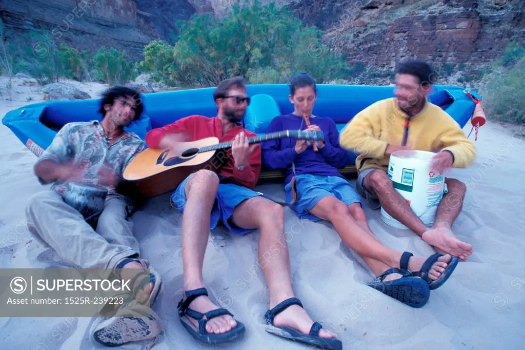 Eclectic Musical Rafting Trip