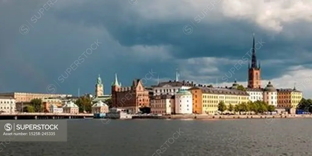 Buildings at the waterfront, Stockholm, Sweden
