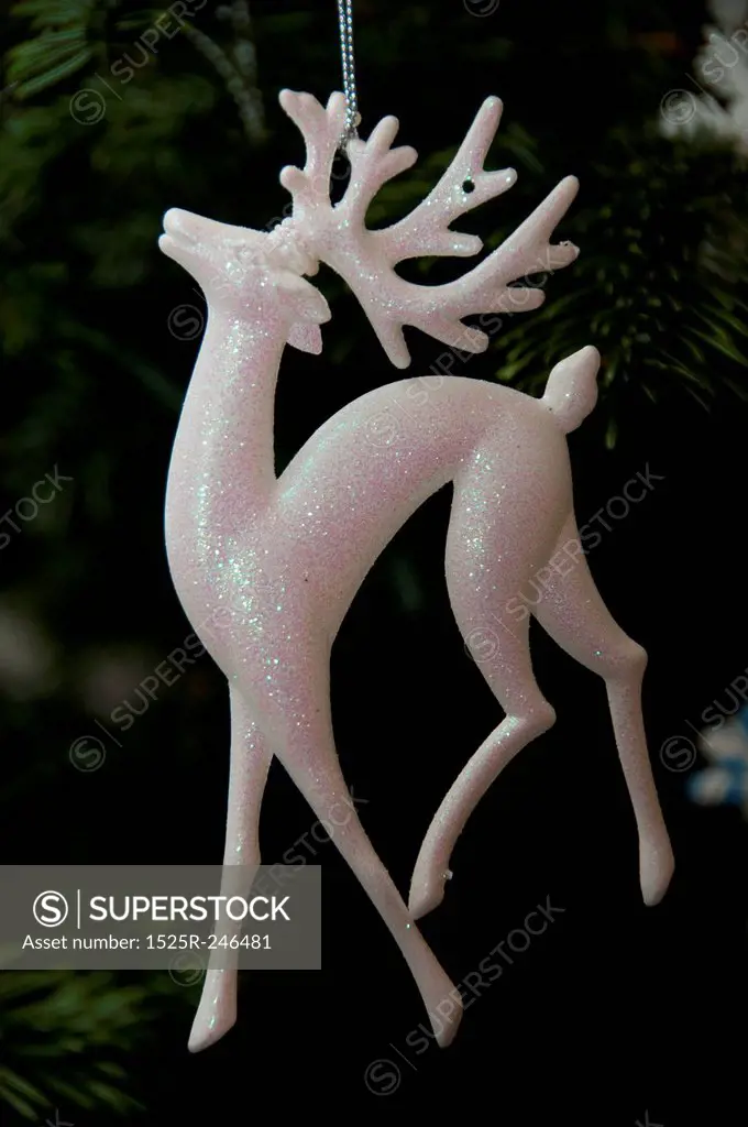 A reindeer christmas decoration