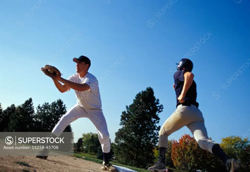 Playing Baseball