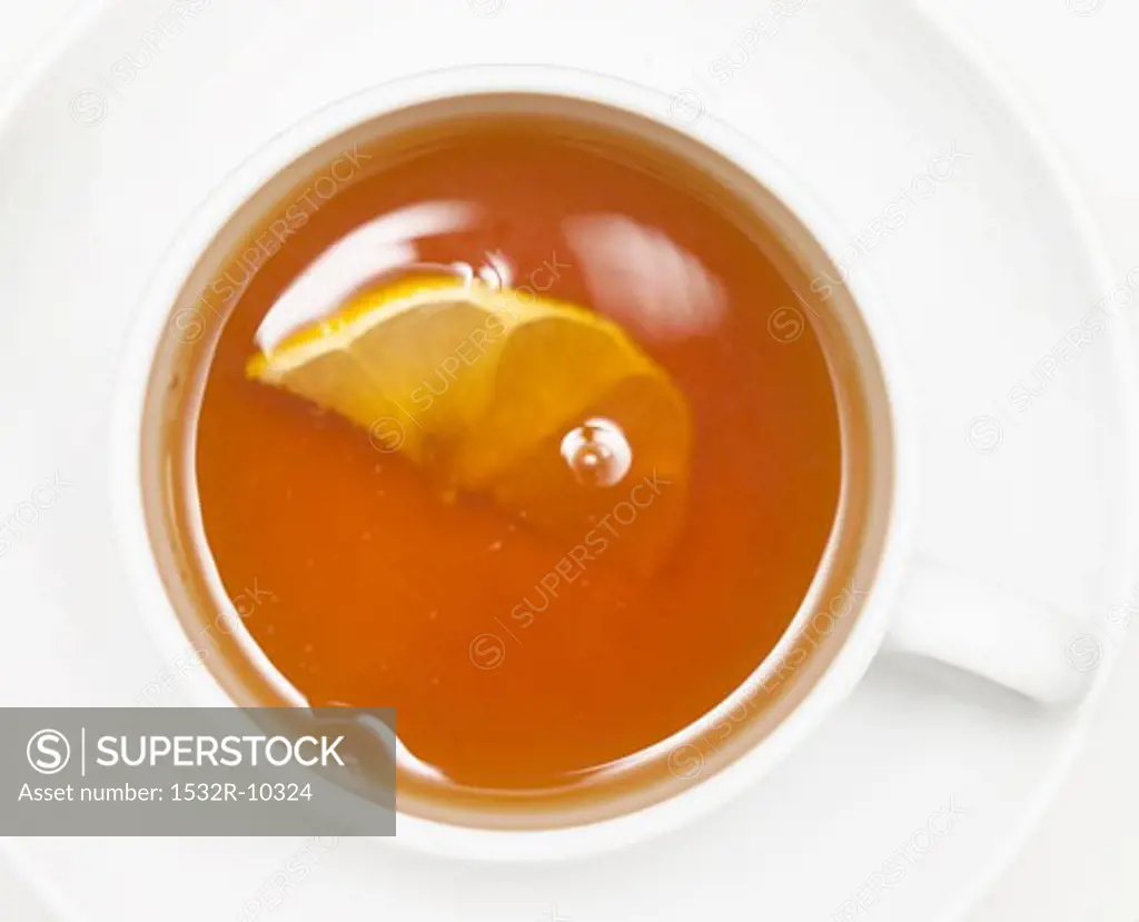 A cup of Earl Grey tea