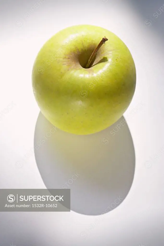 A Granny Smith apple