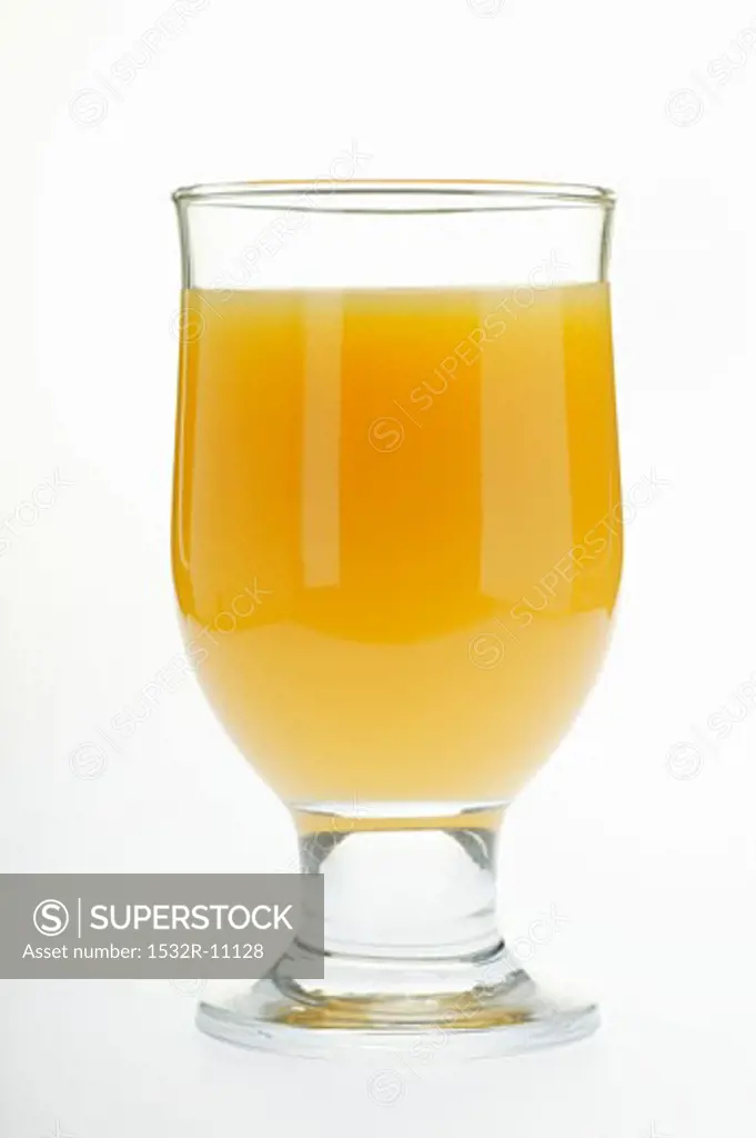 Orange juice in glass